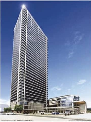 ＪＲ向日町駅周辺地区再開発（京都府向日市）／大林組、大鉄工業で着工／組合