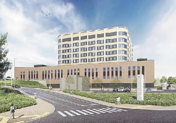 北海道岩見沢市／新病院実施設計公表／施設規模は３万３２００平米に