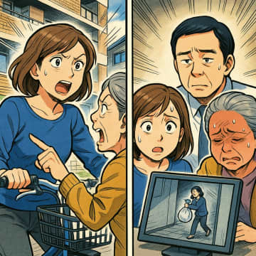 「ゴミ出しの時間を守ってない」と責められた私。→防犯カメラに映っていたのは隣人だった【短編小説】