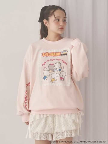 merry jenny×サンリオ♡いちご新聞コラボスウェット＆トート