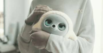 愛し方で変わる、AIペットロボット「lopeto」
