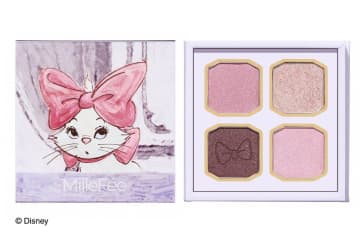 ミルフィーの『おしゃれキャット』マリー限定コスメ、ピンクニュアンスの“肉球”アイシャドウ