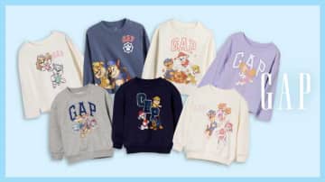 パウ・パトロールとGapの夢のコラボ♡トドラー向け新作アパレルが発売