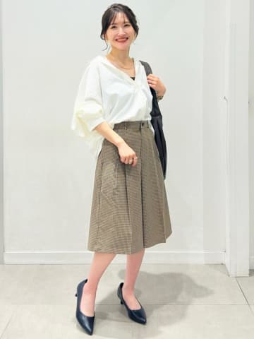 「この丈感」がトレンド！【GU】いま買って真似したい「膝丈パンツコーデ」