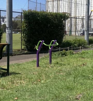 公園の遊具に「乗りなさいシンジ君」。あまりにエヴァすぎる光景に「これに乗せるために僕を呼んだの？」と大喜利が止まらない