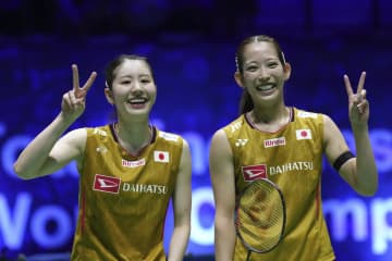 志田・松山組、山口が銅以上確定　世界バドミントン第5日