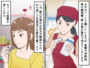 節約に努める母、散財する娘。値引き弁当に「200円違うだけじゃん（笑）」何気ない一言にグサッ。でも？