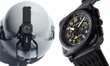 フランス空軍の公式飛行デモンストレーションプログラムとコラボした500本限定クロノグラフ【ベル＆ロス】