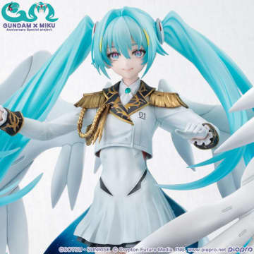 「ガンダム」ウイングガンダムゼロ EWをモチーフにした“初音ミク”フィギュアが登場