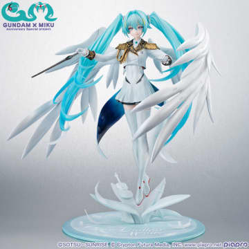 ガンダム45周年記念で「初音ミク」ウイングガンダムゼロのコラボフィギュア登場！ガンダムWのモチーフも