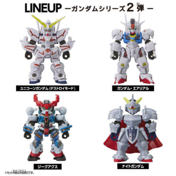 「BLOCKCROSS（ブロックロス）」より、「ユニコーンガンダム（デストロイモード）」、「GQuuuuuuX」など4種が本日発売！