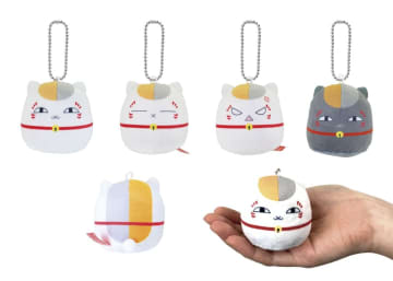 「夏目友人帳」よりニャンコ先生のガチャ「だるまるぬいぐるみ」が9月上旬発売黒ニャンコもラインナップ