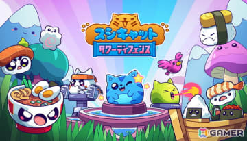 「寿司猫シリーズ」の新作となるローグライト・タワーディフェンス「Sushi Cat Tower Defense」が発表