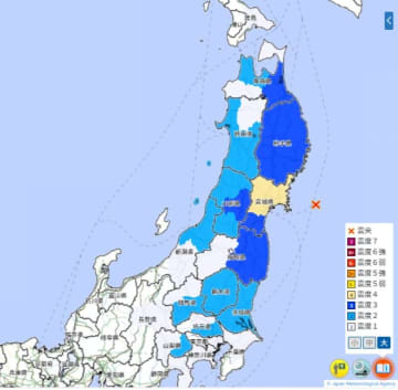 深夜に3度の地震　東北の太平洋沖　M5.7　M4.7　M3.9　30分以内に連続　震源の深さは全て約40キロ　関東まで広く影響、埼玉も2度揺れる【地震情報】