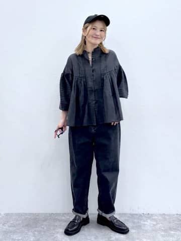 【studio CLIPのパンツ】今っぽシルエットの「夏 → 秋デニム」
