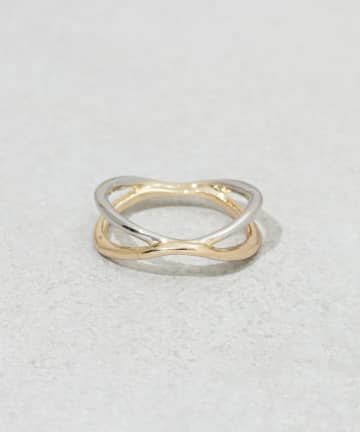 【3COINS】シルエットにときめく♡「メタルリング」