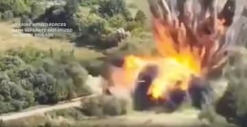 ウクライナ、ロシアの重要な橋２本を爆破　ロシア側の地雷と安価なドローン使用