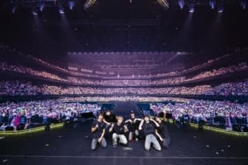 MONSTA X、10周年記念の特別コーナー＆サプライズ披露も！約6年ぶりの日本公演が盛況裏に終了