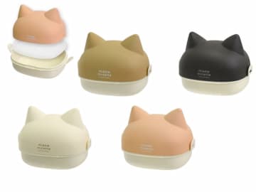 パンも入れられる♪キュートなねこ型「おにぎりケース」が新発売！