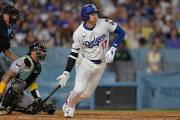 ドジャースが今季7度目完封負け　散発3安打で連勝ストップ　大谷翔平は3試合連続安打