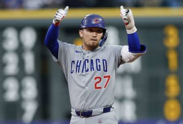 鈴木誠也、12試合ぶりマルチ安打！カブスはロッキーズとの乱打線を制す【MLB】