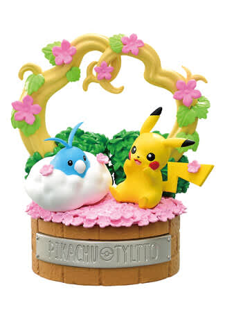 ピカチュウ＆チルットたちに癒される…『ポケモン』フィギュアに、森の中で過ごす全6種が仲間入り