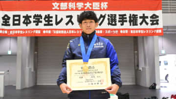 ＜レスリング＞【2025年全日本学生選手権・特集】宿敵を破って2連覇達成、目標を越えるのは今！…男子フリースタイル65kg級西内悠人（日体大）