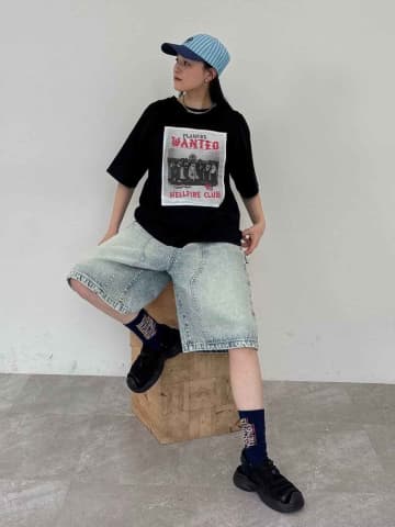 【niko and ...】ちょいメンズっぽ、がオシャレ！「デニムハーフパンツ」コーデ術