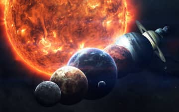 動画でわかる 太陽系12天体の重力比較