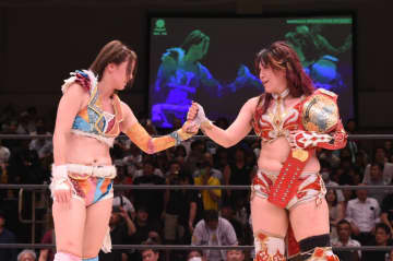 【マリーゴールド】林下詩美と岩谷麻優 2年ぶりの宿命対決は15分ドロー！「詩美、もう一回頂上決勝やりましょう」
