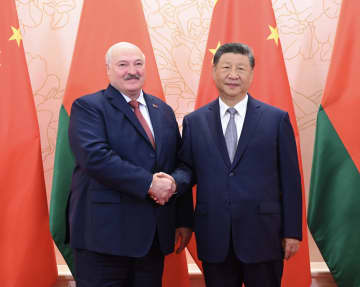 習近平主席、ベラルーシ大統領と会見