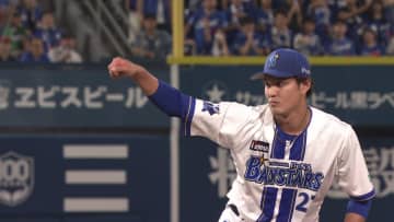 【DeNA】先発・藤浪晋太郎が序盤3回を6奪三振パーフェクトピッチング