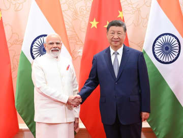 習近平主席、インドのモディ首相と会談―天津市