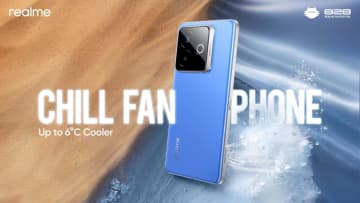 中国メーカーが世界初“エアコン内蔵スマホ”の試作機を発表　端末温度を6°C下げる