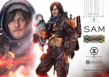 お値段約32万円！『デススト2』主人公「サム」を超リアルに立体化ーモデルであるノーマン・リーダス氏の特徴を見事に捉える