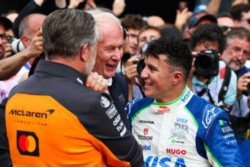 【F1第15戦決勝の要点】ハジャーがデビュー15戦目で初表彰台。波乱のレースを戦い抜いた実力と幸運