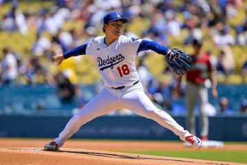 山本由伸は「ファンタスティックだった」　7回1失点、自己最多タイ10Kの快投をロバーツ監督絶賛