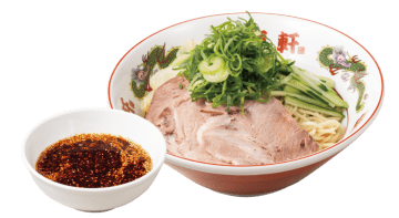 【伍福軒 新宿西口店】夏の期間限定商品「冷やし辛つけ麺」「辛くない冷やし辛つけ麺」が9月1日より販売開始！