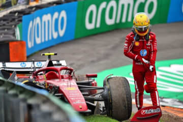 ハミルトンがスタート前の黄旗違反により次戦イタリアで5グリッド降格。接触のルクレールとラッセルはペナルティなし