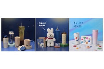 スターバックス、三日月を運ぶウサギたちの旅をテーマにした「MOON DELIVERY BUNNY」発売。タンブラー/マグカップ/ポーチなど