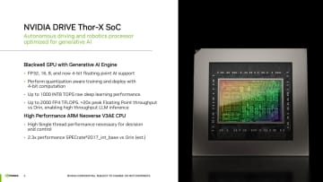 NVIDIA、自動運転車などモビリティ向けの開発キット「DRIVE AGX Thor」プレオーダー開始