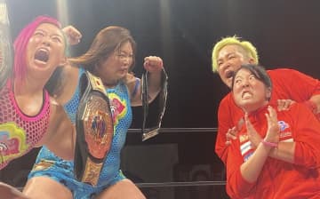 【仙女】愛海＆水波がタッグ王座挑戦へ！ “チーム200キロ”橋本＆優宇に宣戦布告！9.27大阪での王座戦が電撃決定