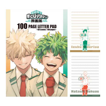 「ヒロアカ」“緑谷 VS 死柄木”がデザートに!? 原画展、大阪会場が10月25日より開催！新グッズ＆コラボカフェ情報が明らかに