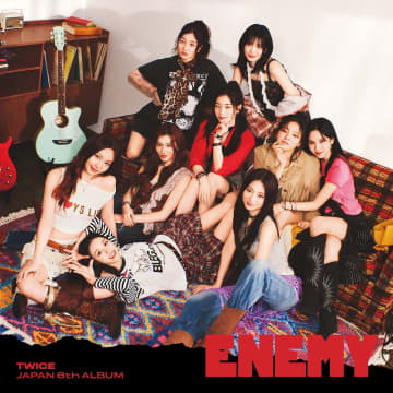 【ビルボード】TWICE『ENEMY』、11万枚超で約3年半ぶりのアルバム・セールス・チャート首位