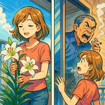隣人に「花の香りがきつい」と文句を言われた私。→数年後、その人がベランダで喫煙していた【短編小説】