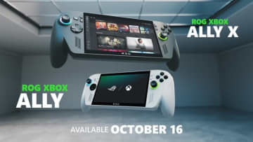 Xboxブランド携帯ゲーム機「ROG Xbox Ally」「ROG Xbox Ally X」10月16日発売！価格は数週間以内に発表