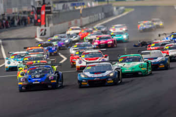 GTWCアジア岡山戦はフェラーリとポルシェが優勝分け合う。GT-Rも躍動しクラス2連勝