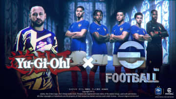 KONAMIがやった！「遊戯王×eFootball」の超コラボが実現…ネイマールやサッカーフランス代表が登場へ