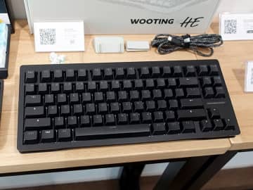 ラピッドトリガー対応80%ゲーミングキーボード「Wooting 80HE」が国内発売、実機展示もスタート