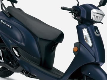 スズキ新型「アドレス125」日本で発売　実用性高い街乗りスクーター